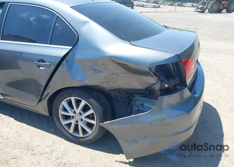 2013 Volkswagen Jetta 2.5L Se из США, поврежденный, VIN 3VWDP7AJ3DM450609